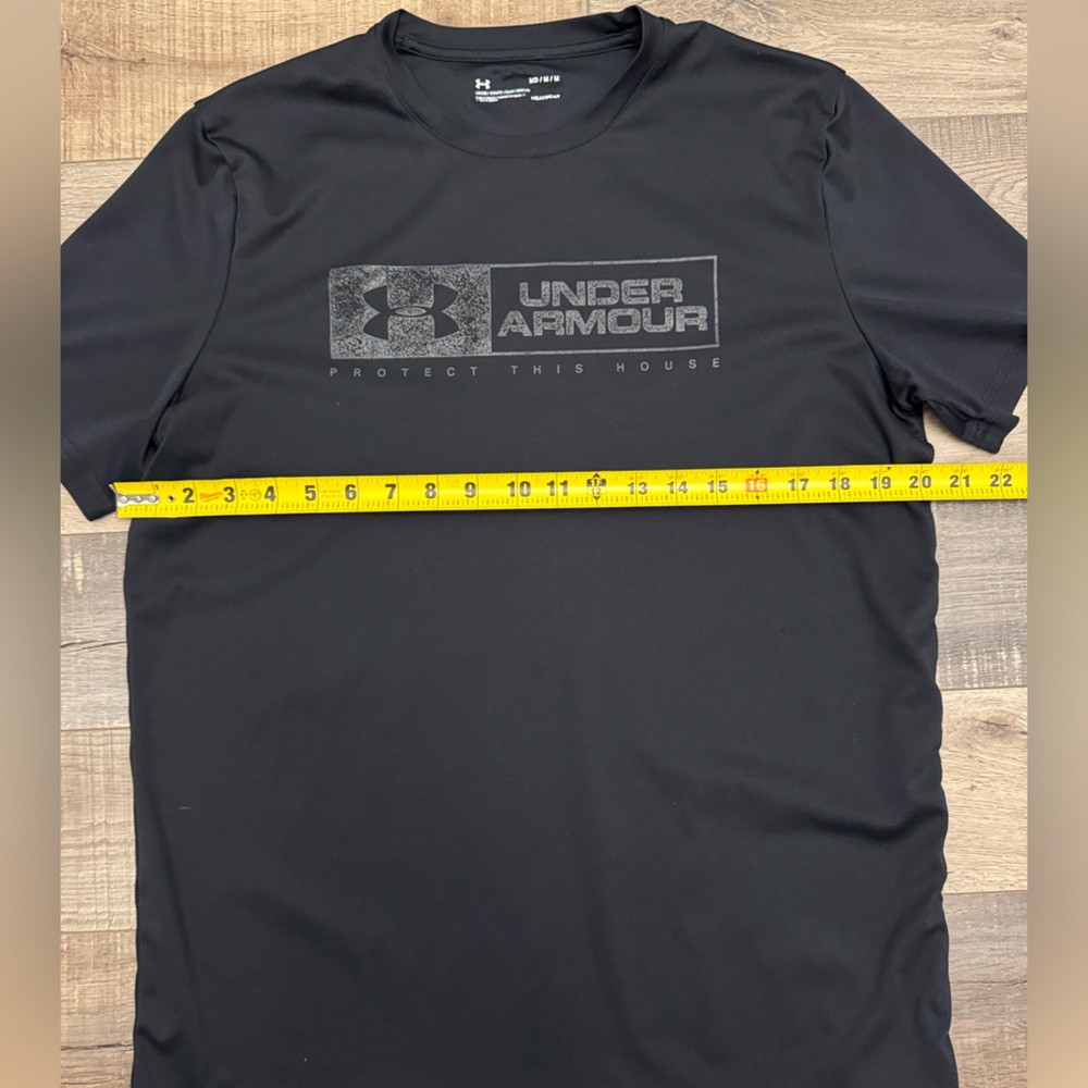 Under Armour Men's Black Short Sleeve Tee - Picture 4 of 5